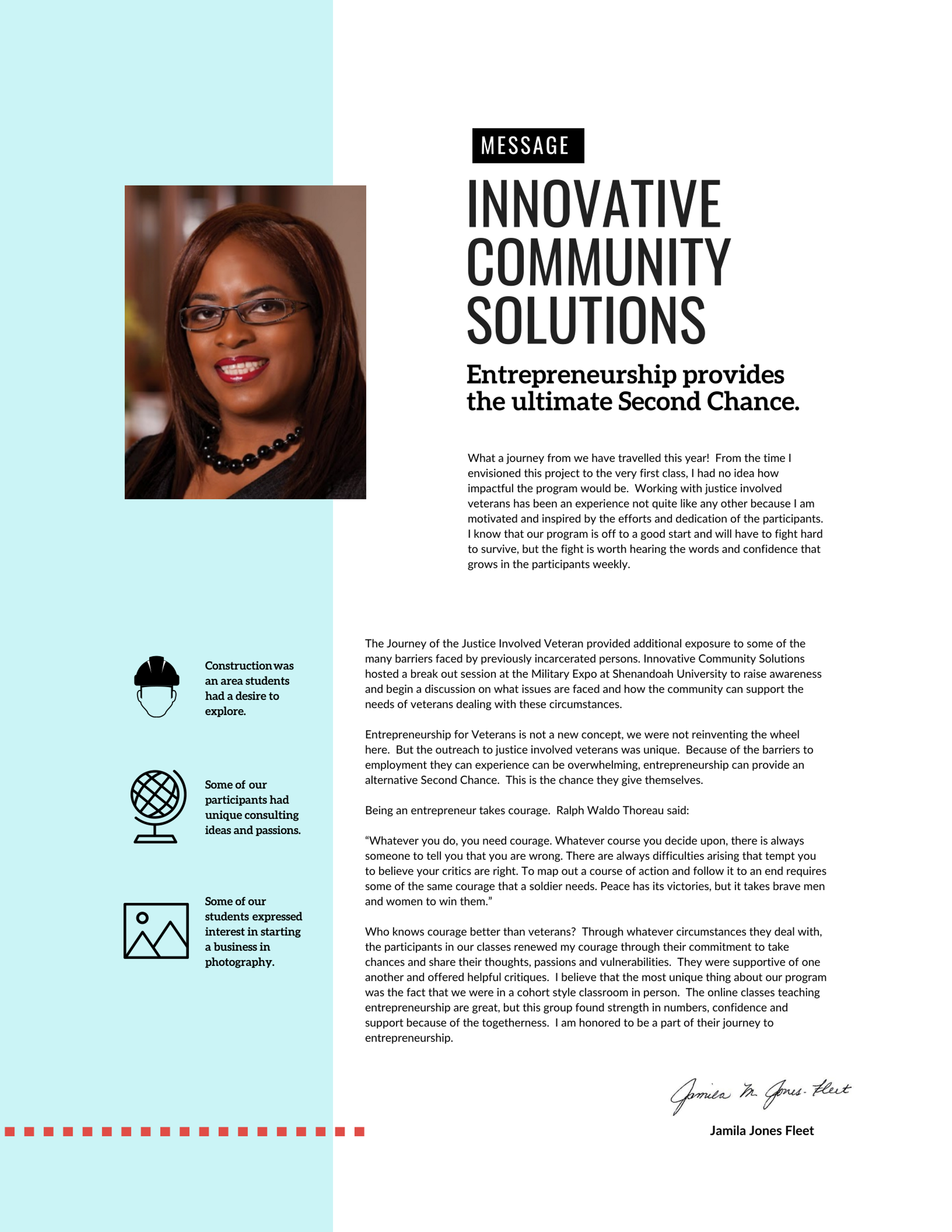 ICS Newsletter 2018 – Innovative Community Solutions